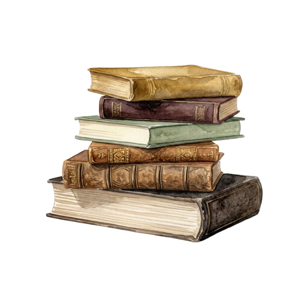 【16点セット】ライフスタイルアイテム水彩画風クリップアート(背景透過PNG)