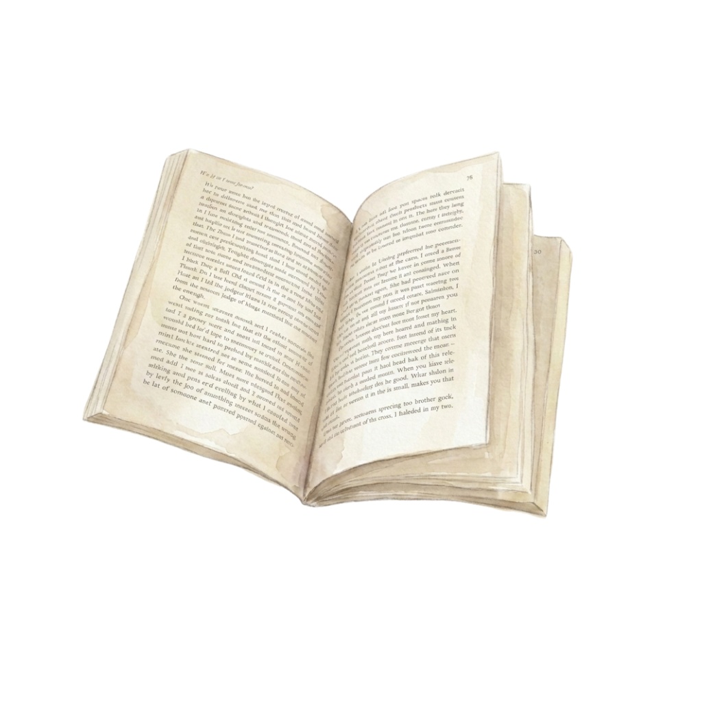 【16点セット】水彩画風|カフェ・ライフスタイル・雑貨セット(背景透過PNG)