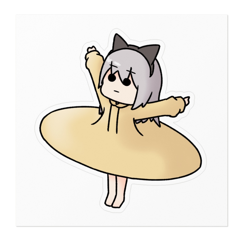 まるちゃんステッカー