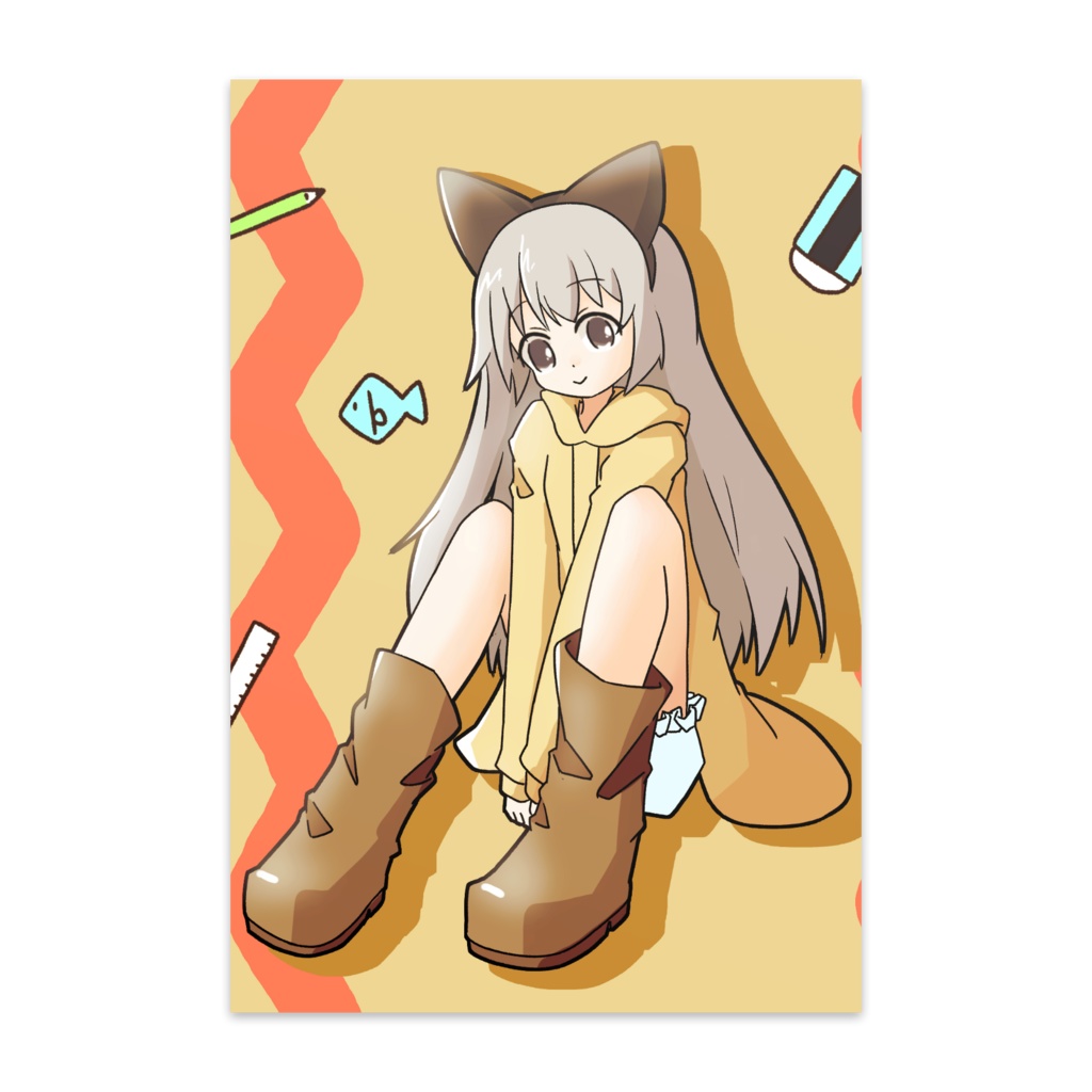 大量のポストカード