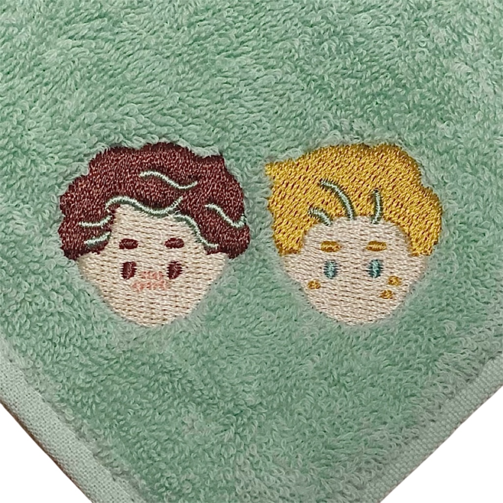 せばおみ刺繍タオルハンカチ