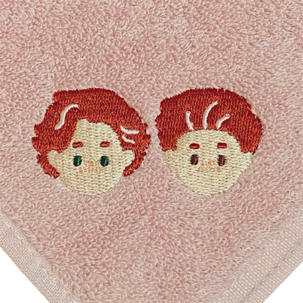 ぎゃりあ刺繍タオルハンカチ