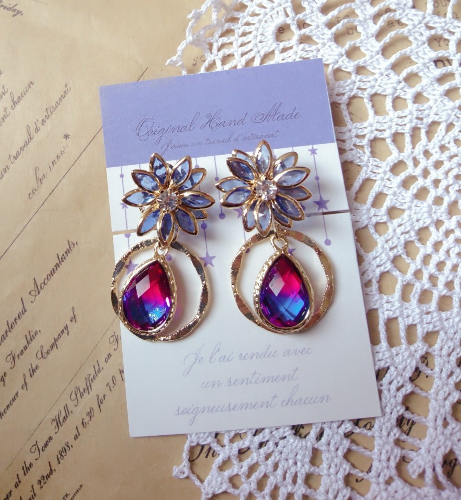 ドラクエ11 『カミュベロ』 ＊イメージカラーイヤリング＊