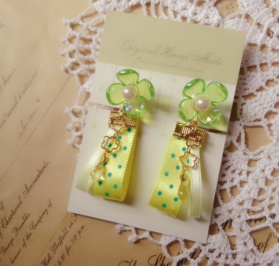 ゾンビランドサガ*フランシュシュ*イメージカラーイヤリング(ピアス)*