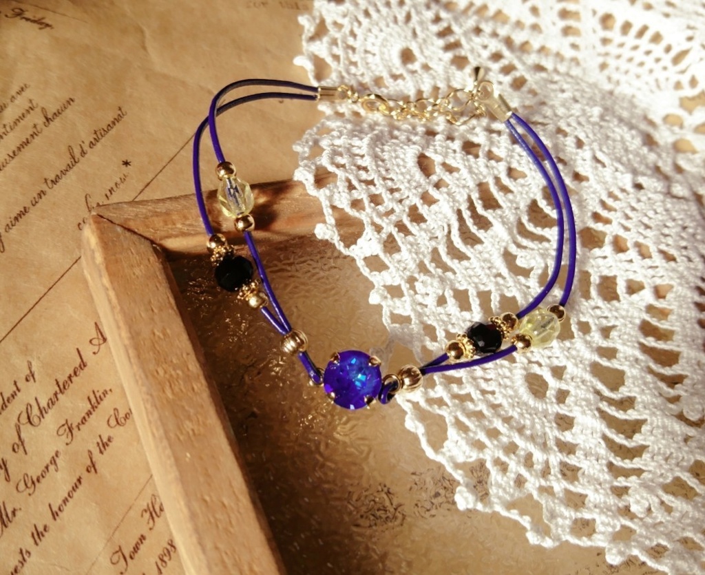 ◆再販(変更あり)◆FE風花雪月 『ディミトリ』*イメージブレスレット*