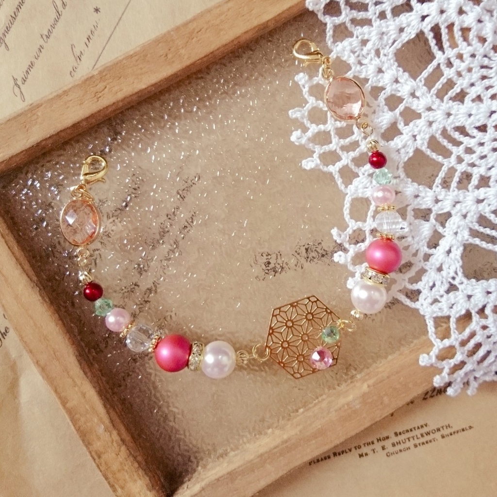 〈再販〉マスク留め◆禰豆子イメージ◆鬼滅の刃