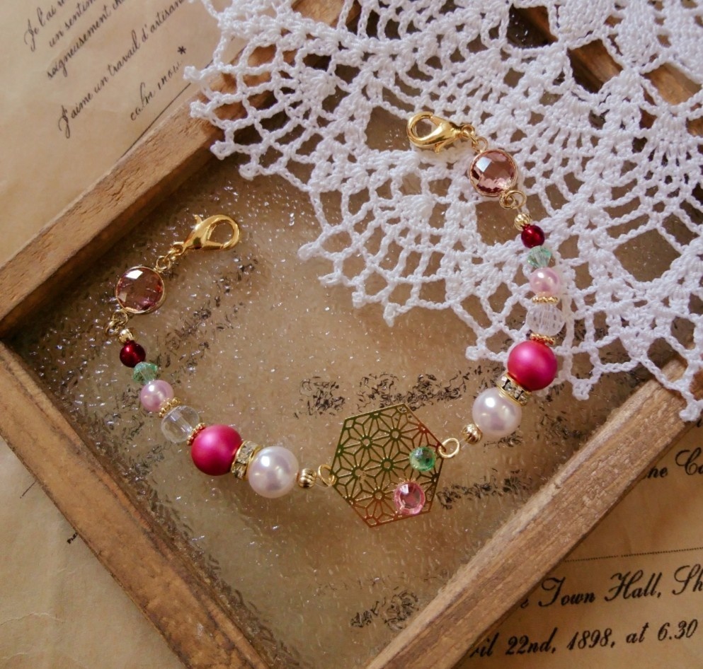 〈再販〉マスク留め◆禰豆子イメージ◆鬼滅の刃