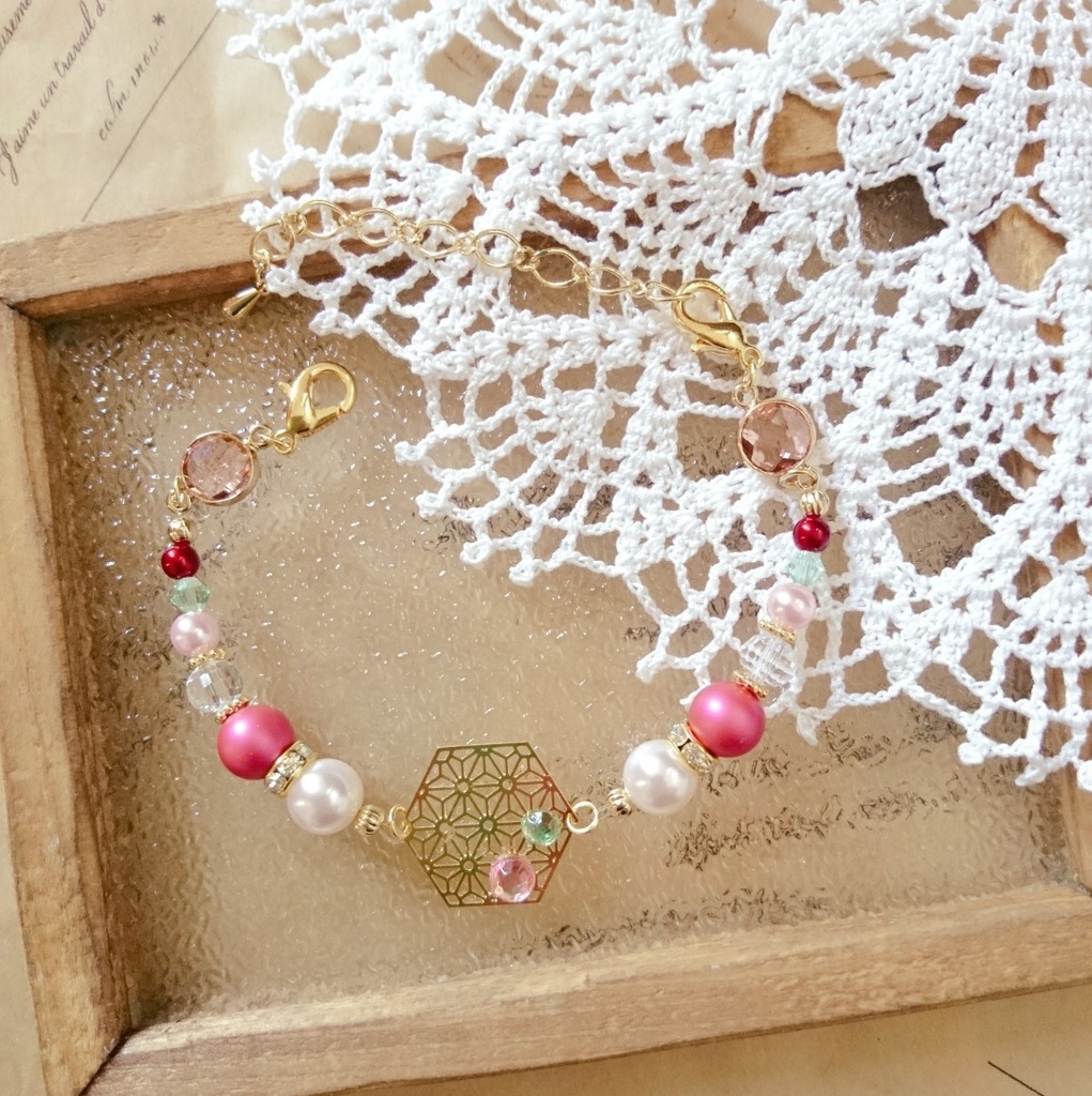 〈再販〉マスク留め◆禰豆子イメージ◆鬼滅の刃