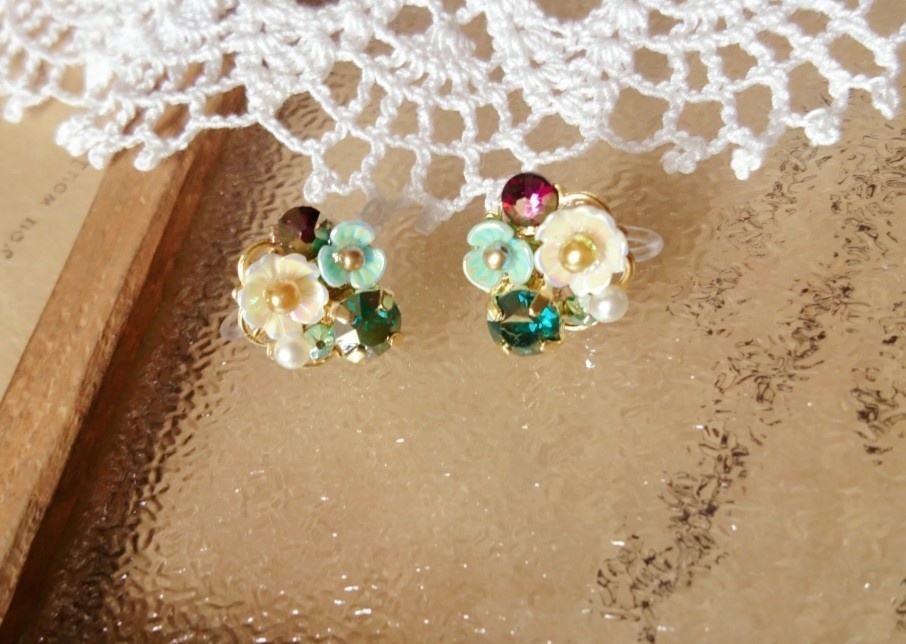 遙か7『直江兼続』*イメージスワロフスキーイヤリング*