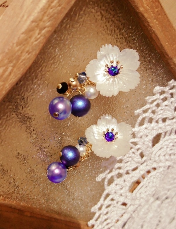 遙か7『黒田長政』＊イメージジャラピアス＊