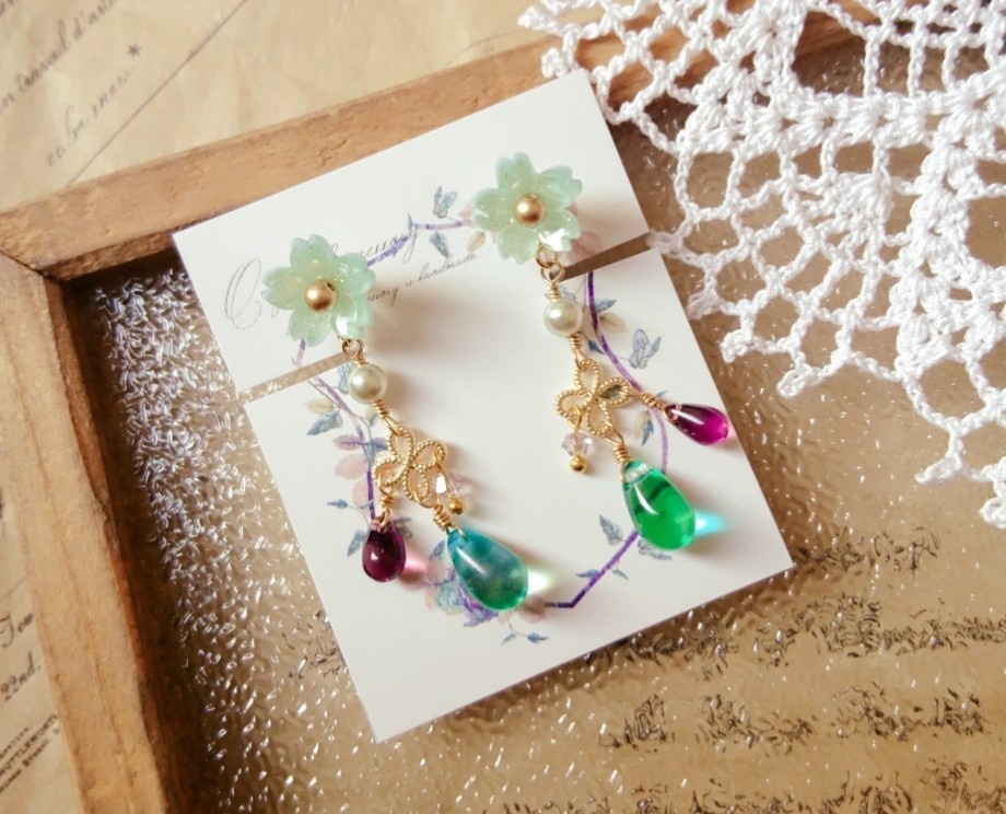 遙か7『直江兼続』＊イメージイヤリング＊