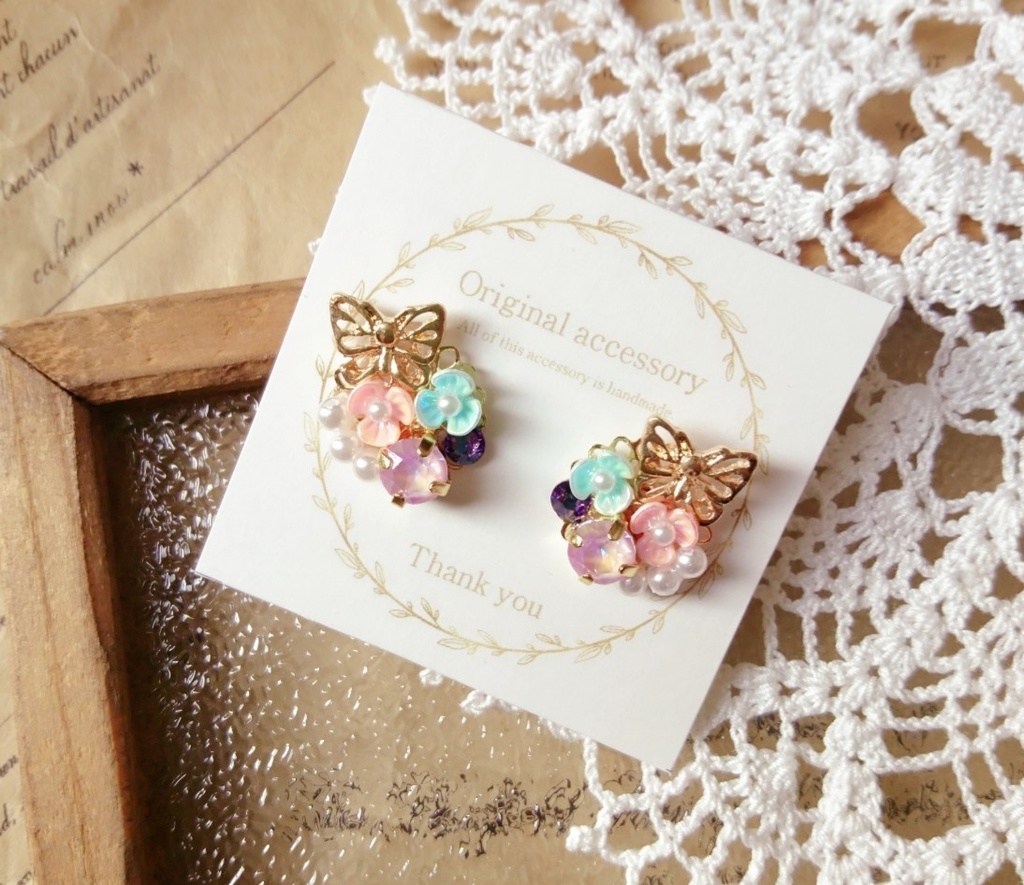 鬼滅の刃『胡蝶しのぶ』＊イメージピアス＊