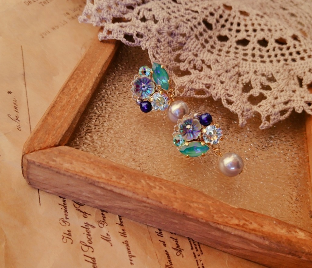 FE風花雪月『アッシュ』*イメージスワロイヤリング*