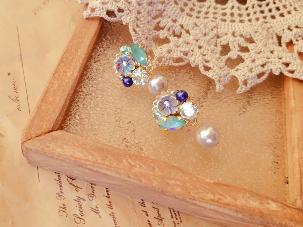 FE風花雪月『アッシュ』*イメージスワロイヤリング*