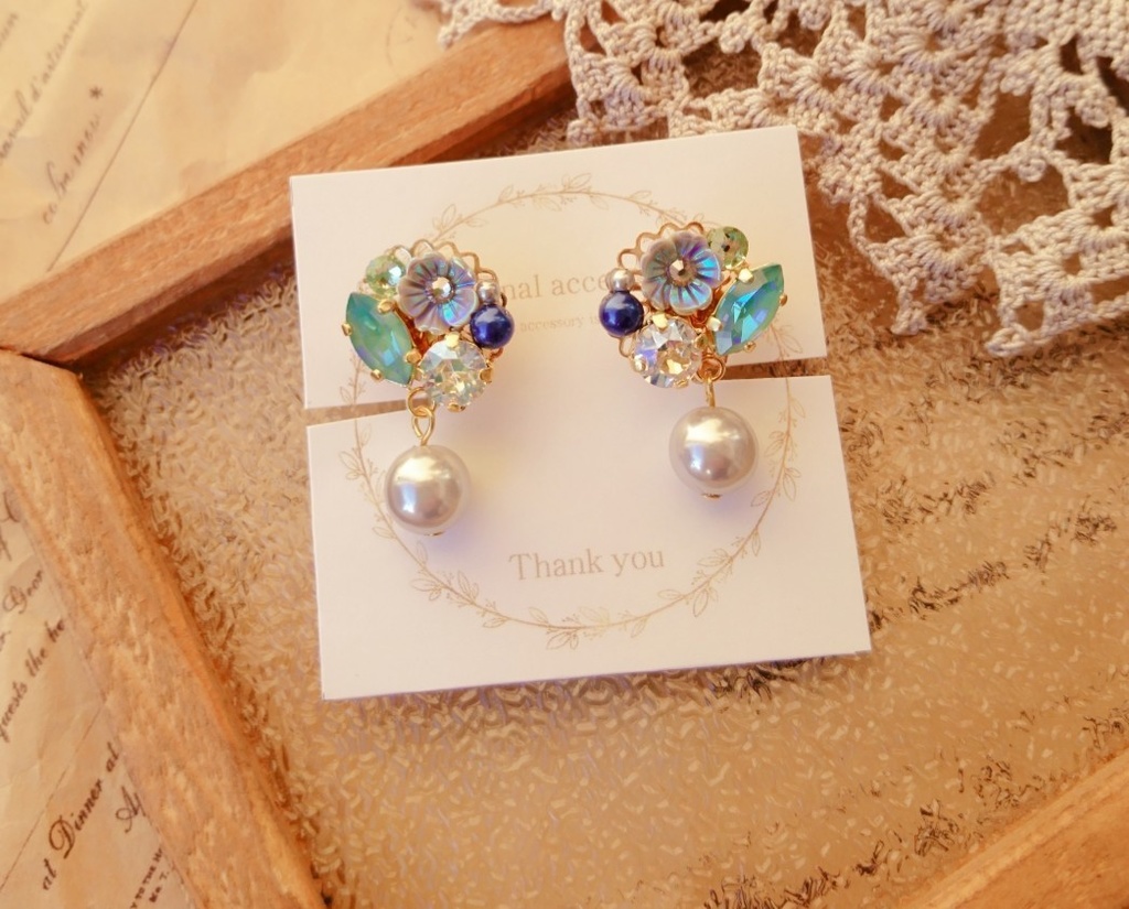 FE風花雪月『アッシュ』*イメージスワロイヤリング*