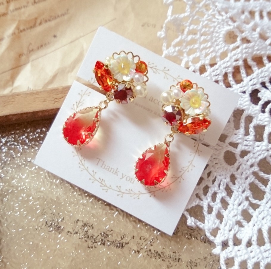 鬼滅の刃『煉獄杏寿郎』＊イメージイヤリング＊