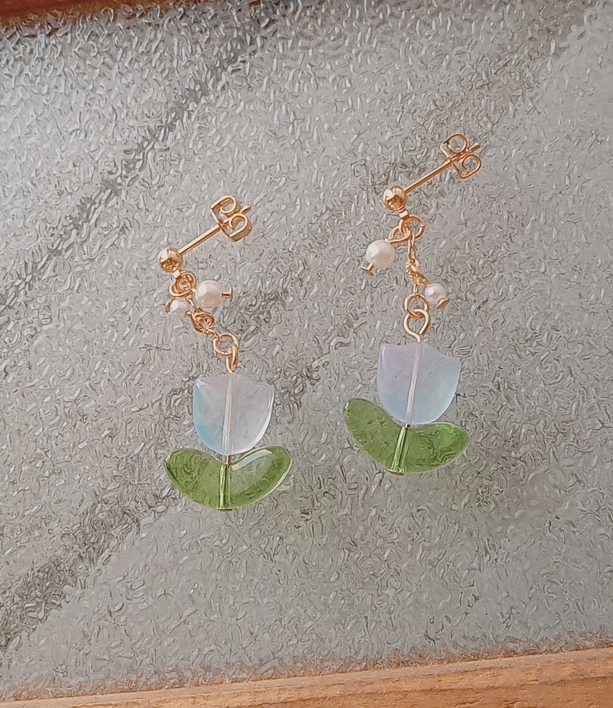 🌷チューリップ🌷のピアス