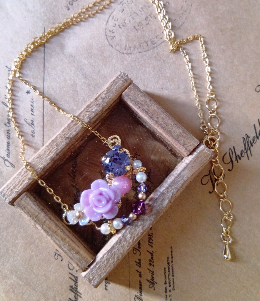 推し色🌹ネックレス