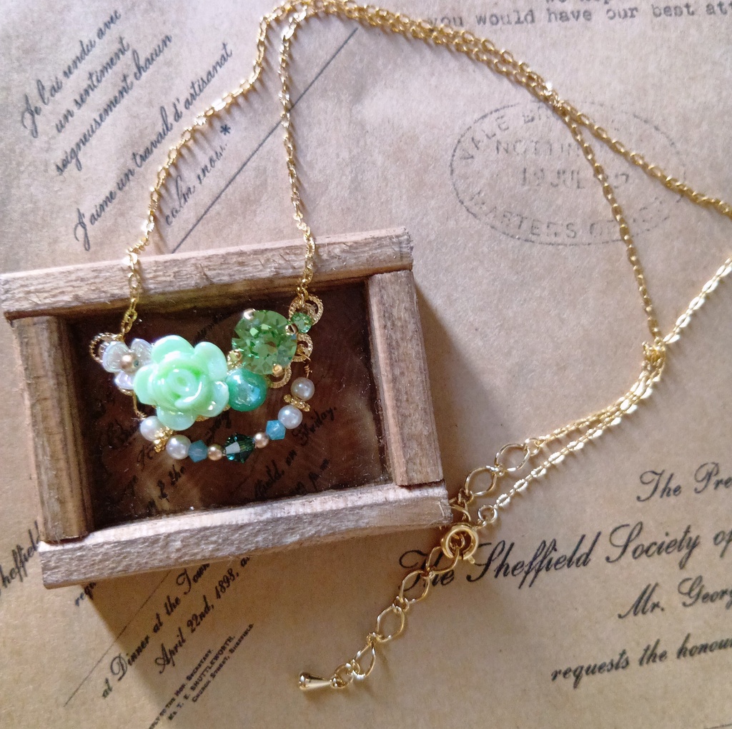 推し色🌹ネックレス