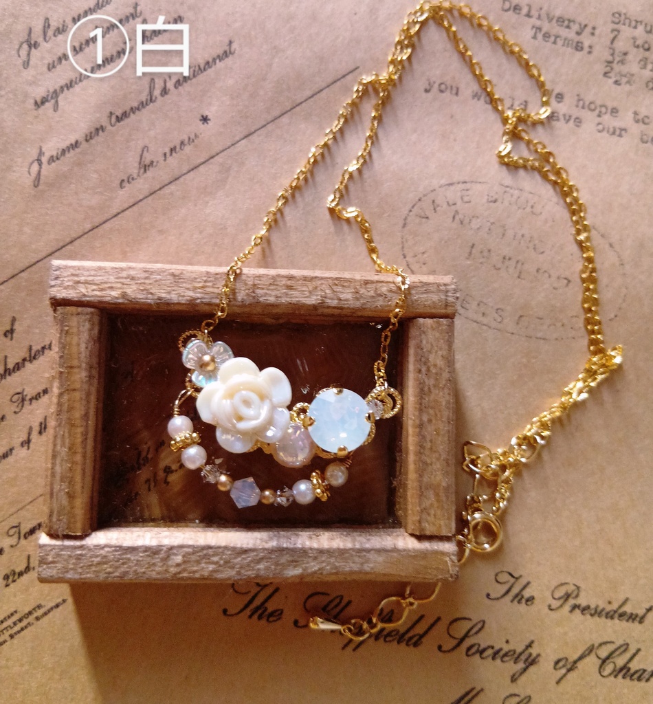 推し色🌹ネックレス