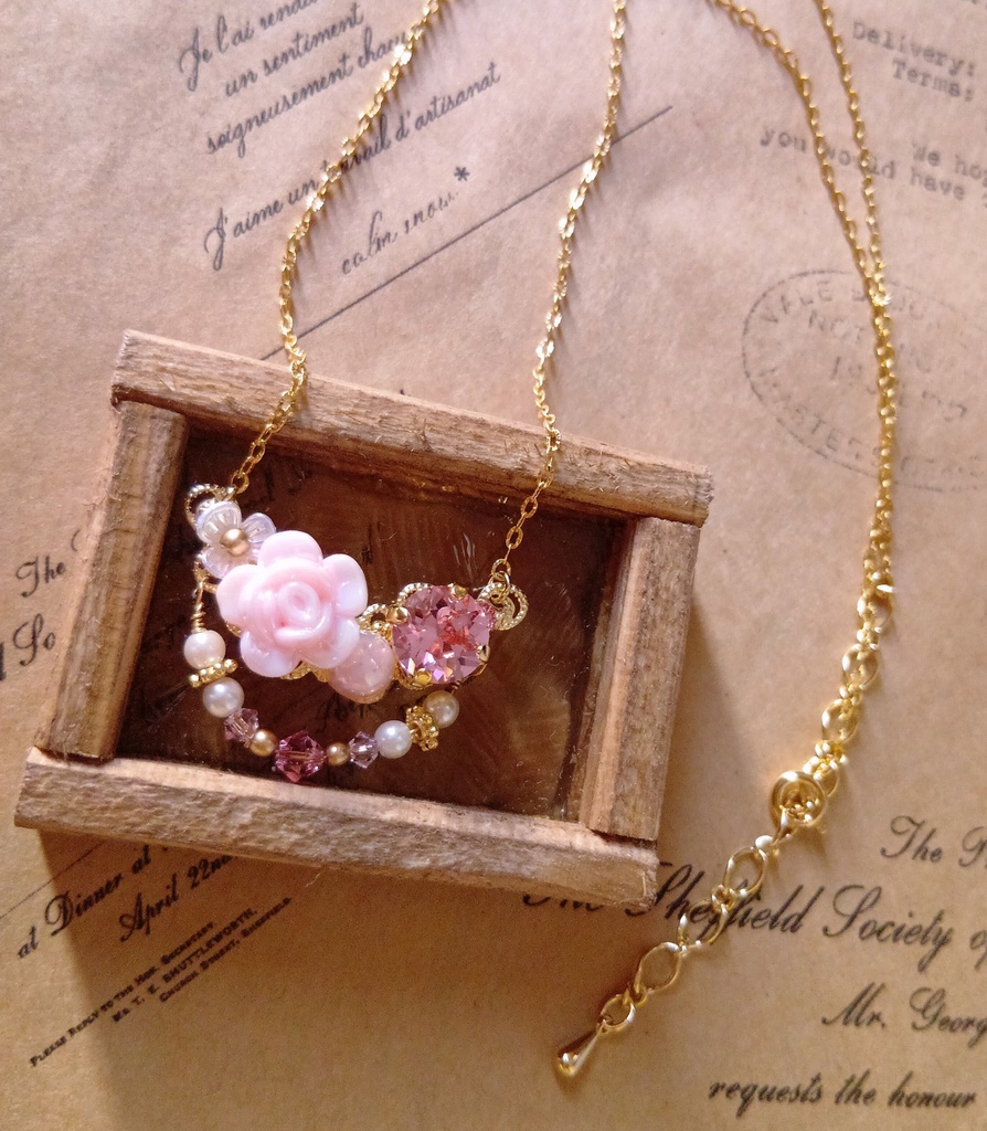 推し色🌹ネックレス