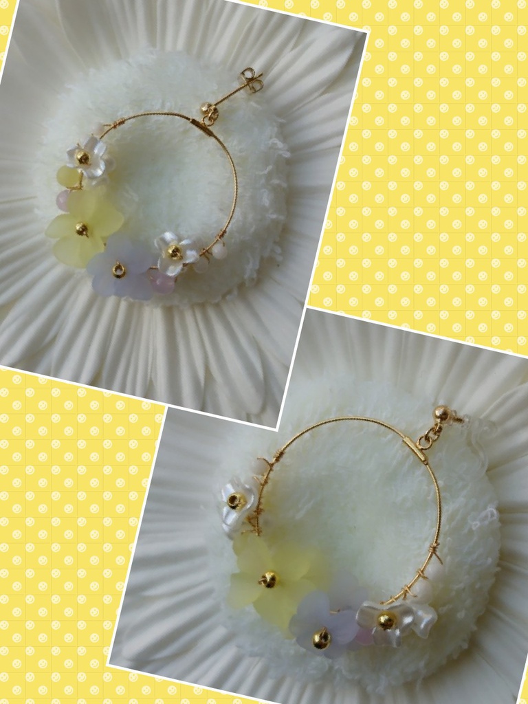 ドラクエ11 『ホメロス(グレホメ)』 *天然石ジャスパー使用ピアス(イヤリング)