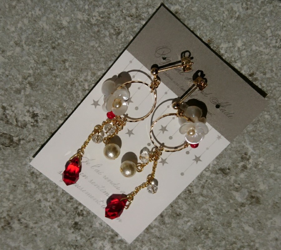 ドラクエ11 『ベロニカ』 *イメージピアス(イヤリング) *