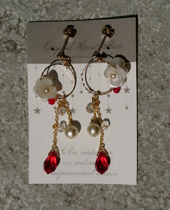 ドラクエ11 『ベロニカ』 ＊イメージピアス(イヤリング) ＊