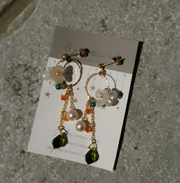 ドラクエ11 『セーニャ』*イメージピアス(イヤリング) *