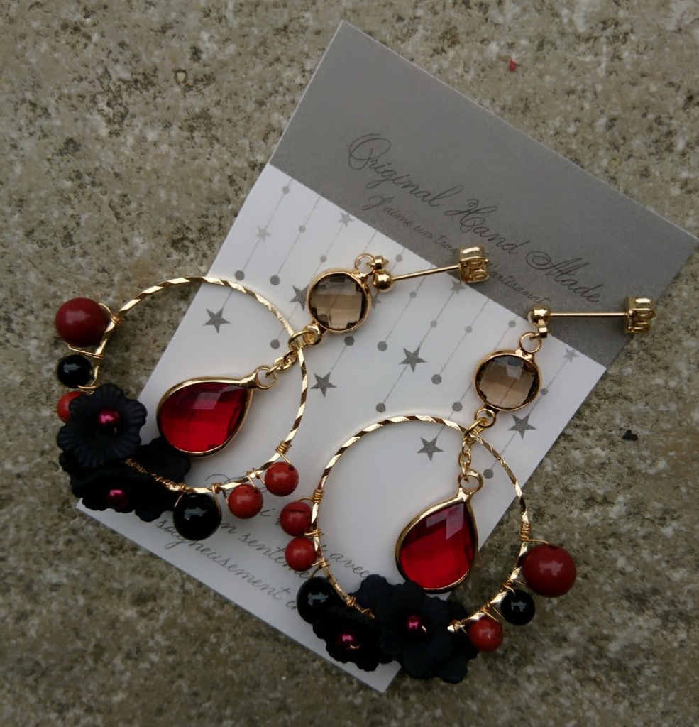 ドラクエ11 『魔軍司令ホメロス』 *イメージピアス(イヤリング) *