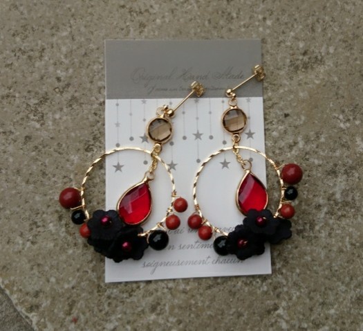 ドラクエ11 『魔軍司令ホメロス』 ＊イメージピアス(イヤリング) ＊