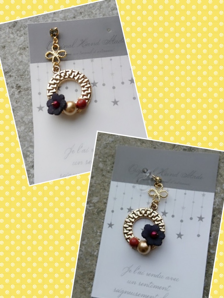 ドラクエ11 『魔軍司令ホメロス』 *イメージピアス(イヤリング)