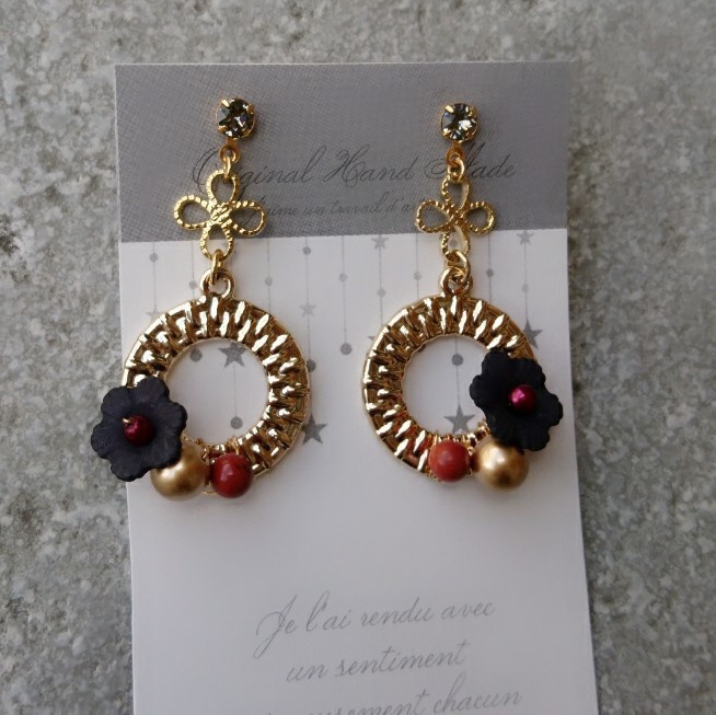 ドラクエ11 『魔軍司令ホメロス』 *イメージピアス(イヤリング)