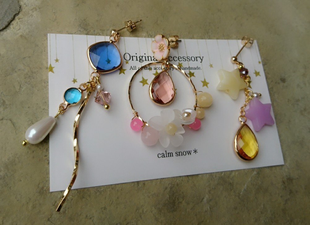 Go!プリンセスプリキュア『キュアフローラ』 *イメージピアス*