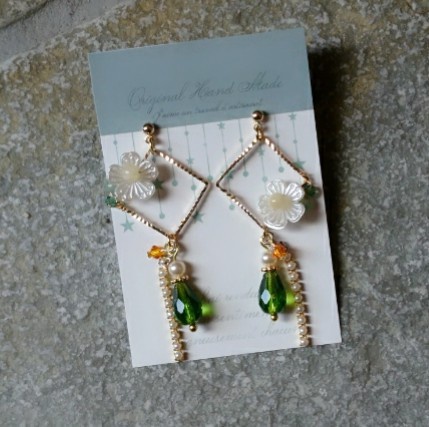 ドラクエ11 『セーニャ』 *イメージピアス(イヤリング) *