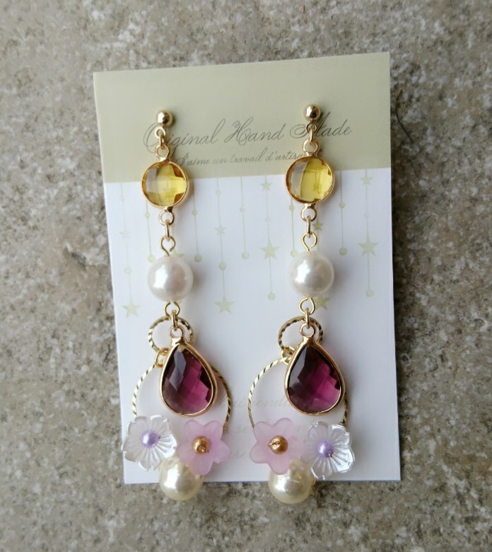 ドラクエ11 『双頭の鷲』 ＊イメージカラーピアス＊