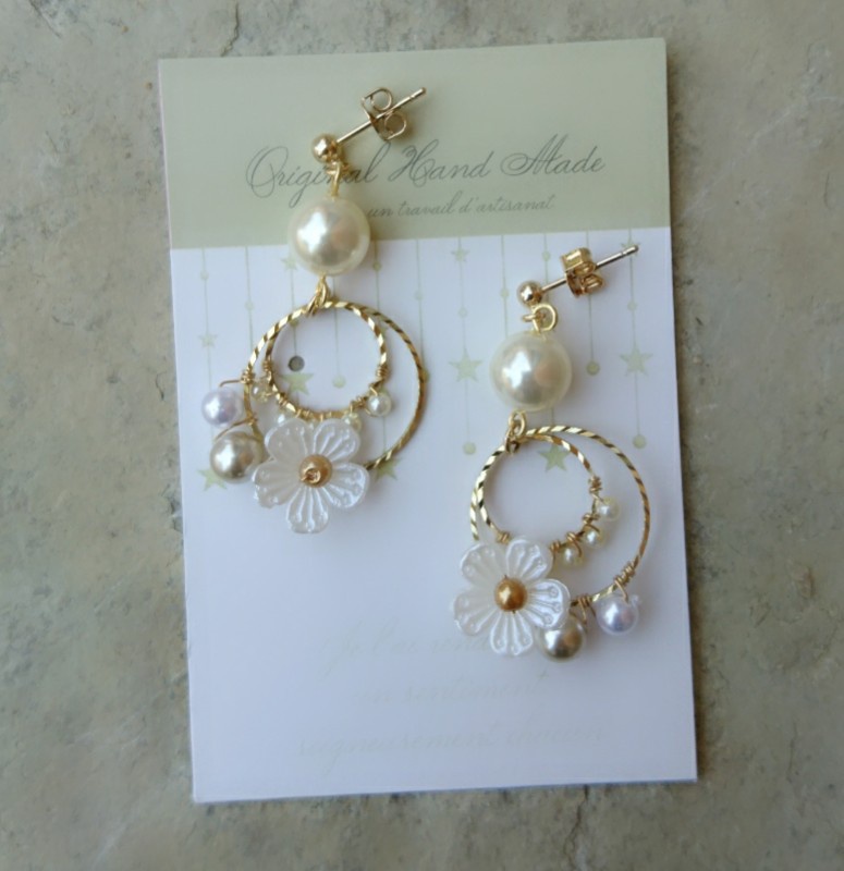 ドラクエ11 『ホメロス』*イメージカラーピアス*