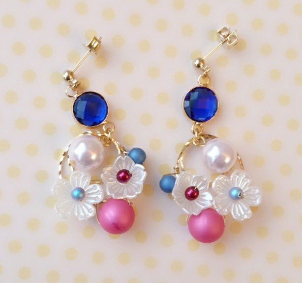 ドラクエ11 『カミュベロ』*イメージカラーピアス(イヤリング)*