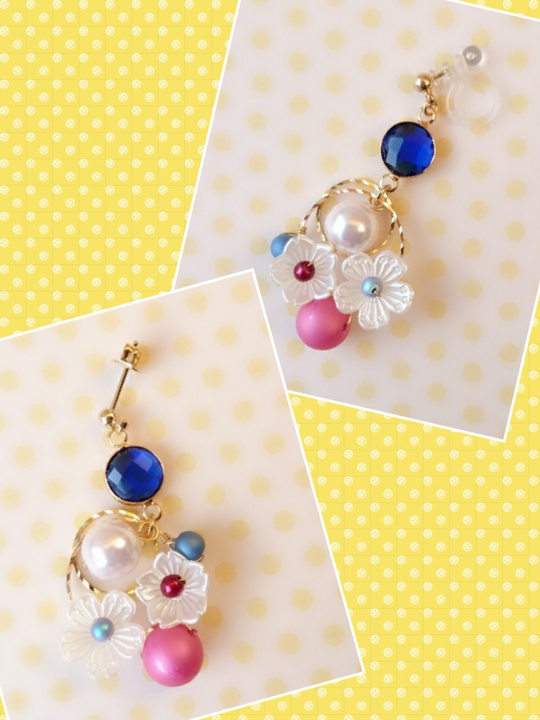 ドラクエ11 『カミュベロ』*イメージカラーピアス(イヤリング)*