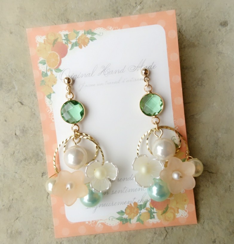 ドラクエ11 『セーニャ』 *イメージカラーピアス(イヤリング)*