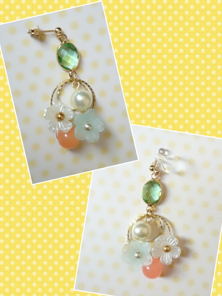 ドラクエ11 『セーニャ』 *イメージカラーピアス(イヤリング)*