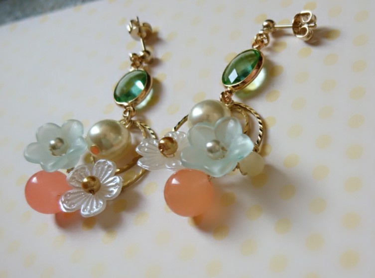 ドラクエ11 『セーニャ』 *イメージカラーピアス(イヤリング)*