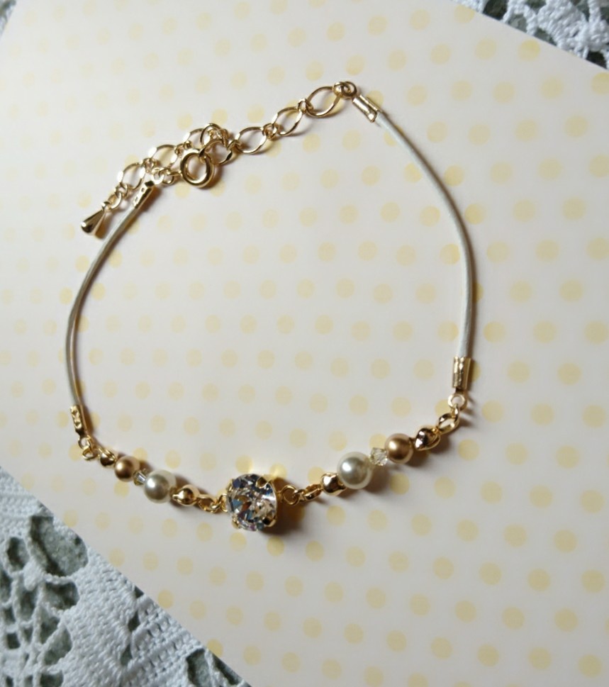 ドラクエ11 イメージカラースワロフスキーブレスレット