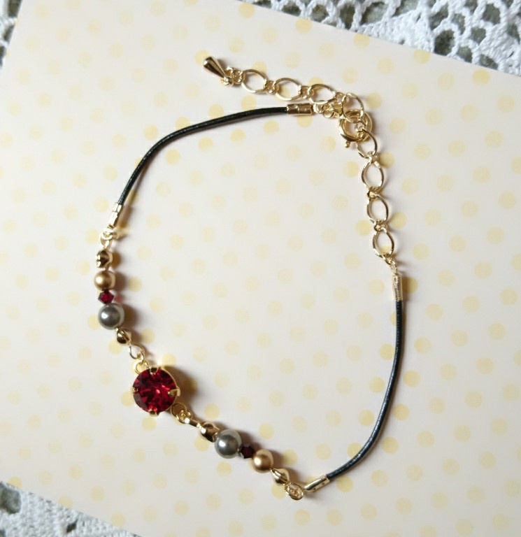 ドラクエ11 イメージカラースワロフスキーブレスレット