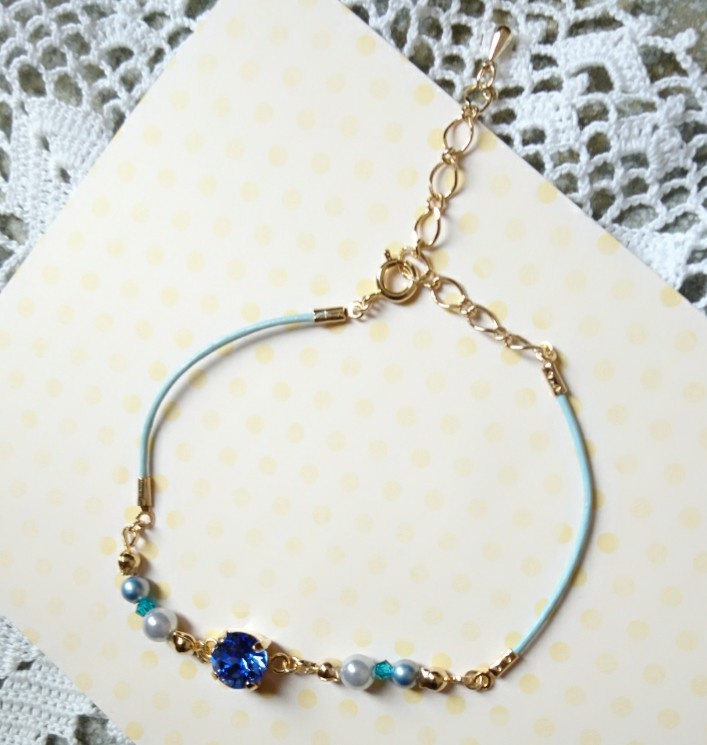 ドラクエ11 イメージカラースワロフスキーブレスレット