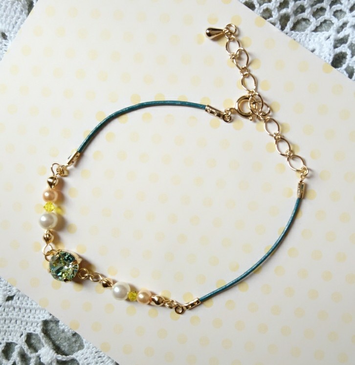 ドラクエ11 イメージカラースワロフスキーブレスレット