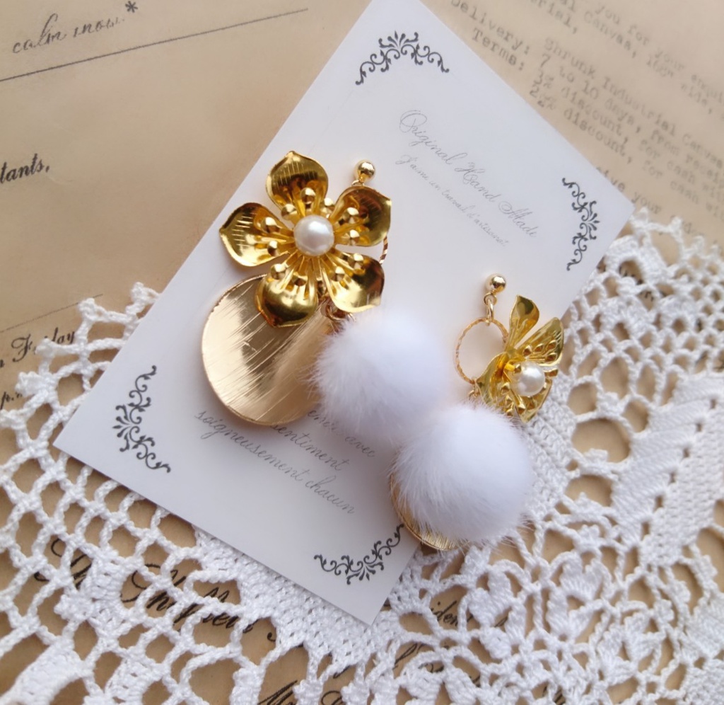 ドラクエ11 『ホメロス』 *イメージメタルピアス(イヤリング) *