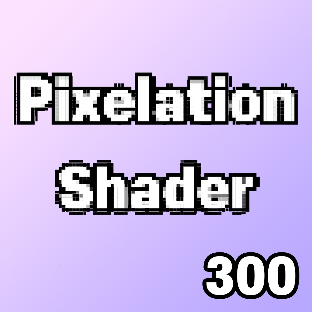 Pixelated Shader