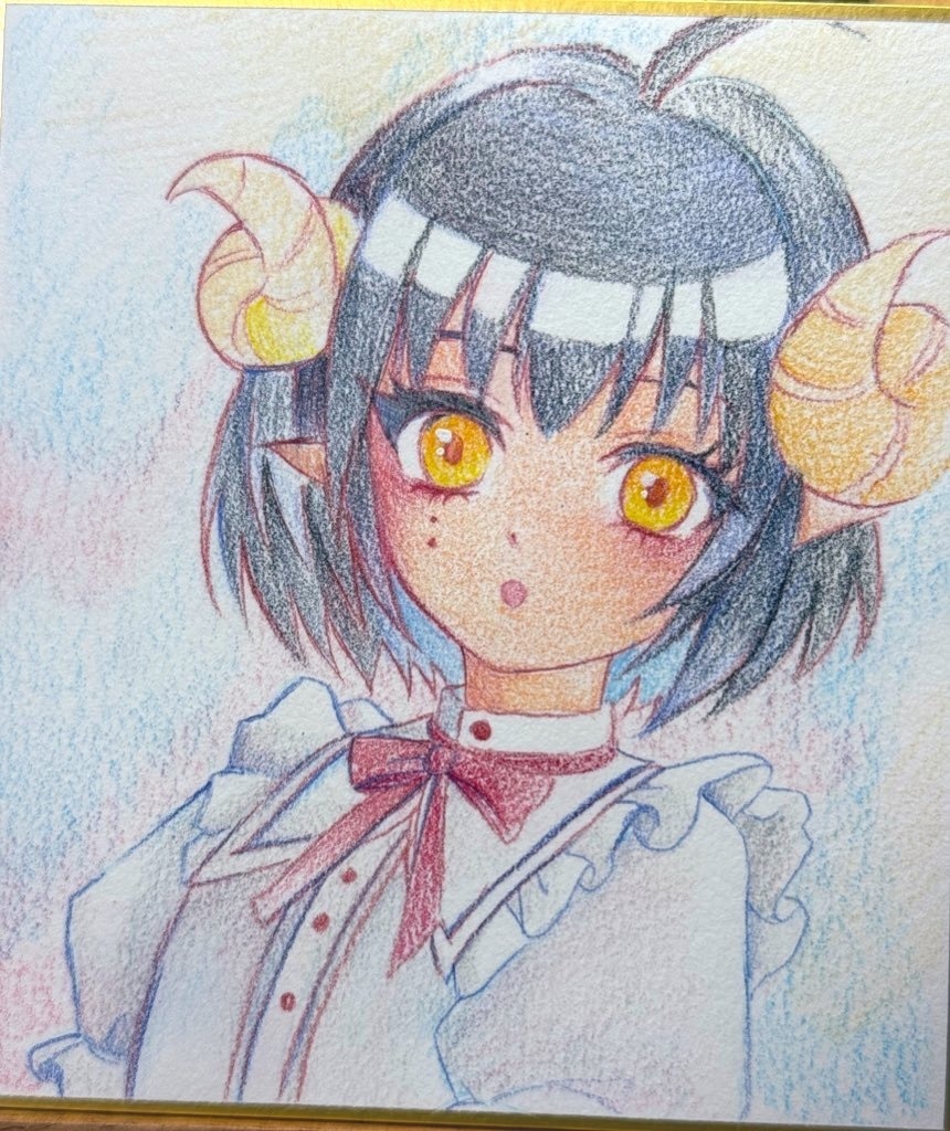 ミニ色紙