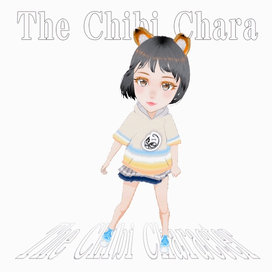 【VRM】耳毛のかわいいネコミミアバター